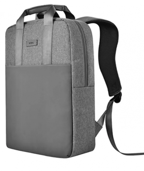 Рюкзак для ноутбука WIWU Minimalist Backpack 15.6" серый