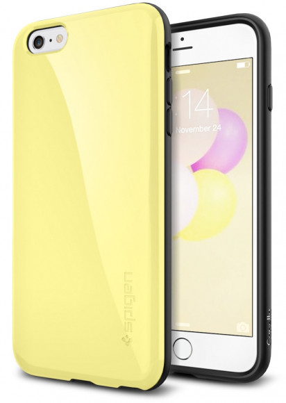 Клип-кейс Spigen для iPhone 6 5.5" Capella, желтый (SGP11086)