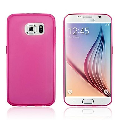 Чехол-накладка для Samsung Galaxy S6 Edge J-case силикон розовый
