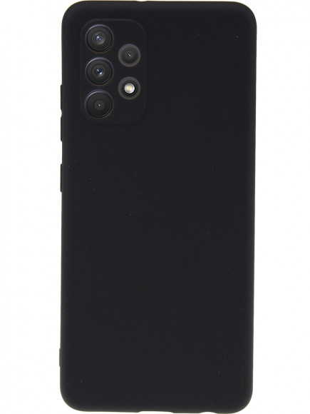 Чехол-накладка для Samsung Galaxy A53 силикон матовый чёрный