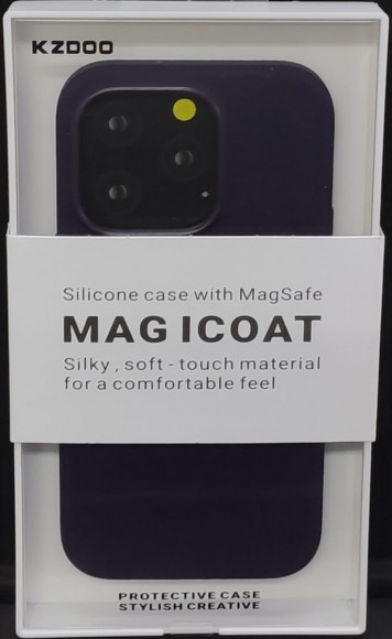 Накладка для iPhone 14 Pro K-Doo Magsafe Mag Icoat силикон фиолетовый