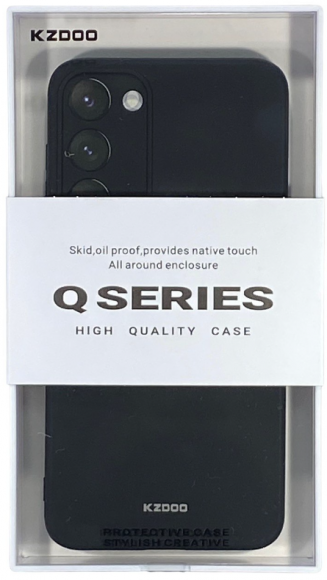 Накладка для Samsung Galaxy S23 K-Doo Q Series силикон черная