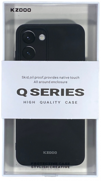 Накладка для Samsung Galaxy S23 Plus K-Doo Q Series силикон черная