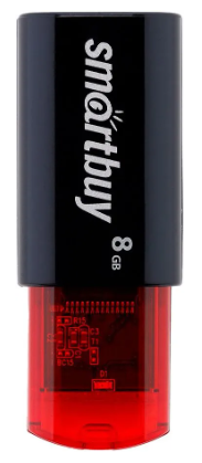 USB флеш накопитель Smartbuy 8GB Scout (SB008GB2SCK) черный