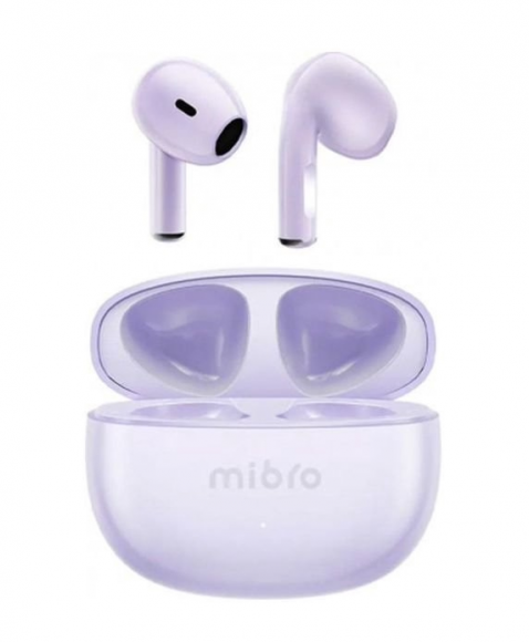 Наушники беспроводные Bluetooth Mibro Earbuds 4 EU фиолетовые