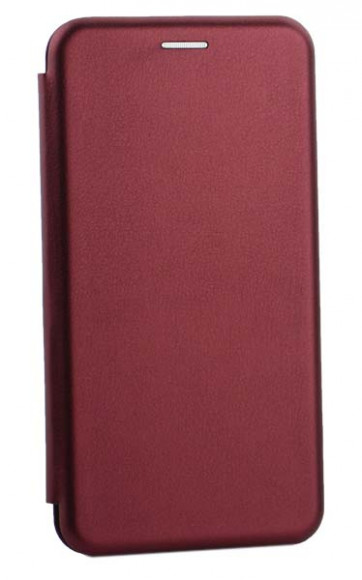Чехол-книжка Samsung Galaxy A13 4G Fashion Case кожаная боковая бордовая
