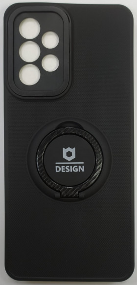 Чехол-накладка для Samsung Galaxy A33 силикон iface с держателем чёрный
