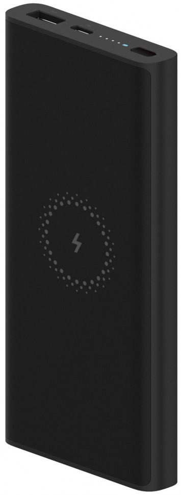 Портативный аккумулятор Xiaomi Mi Wireless Power Bank (WPB15PDZM), 10000 mAh, черный