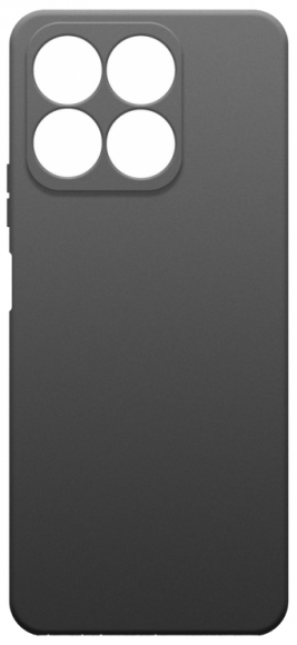 Чехол-накладка для Huawei Honor X8A силикон матовый чёрный