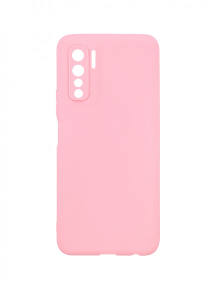 Накладка для Huawei Honor 30S Silicone cover розовая