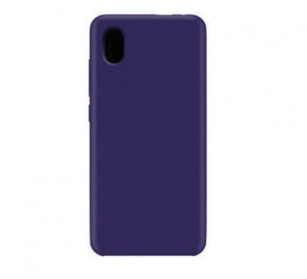 Накладка для Huawei Y5 Prime (2019)/Honor 8S Silicone cover фиолетовая
