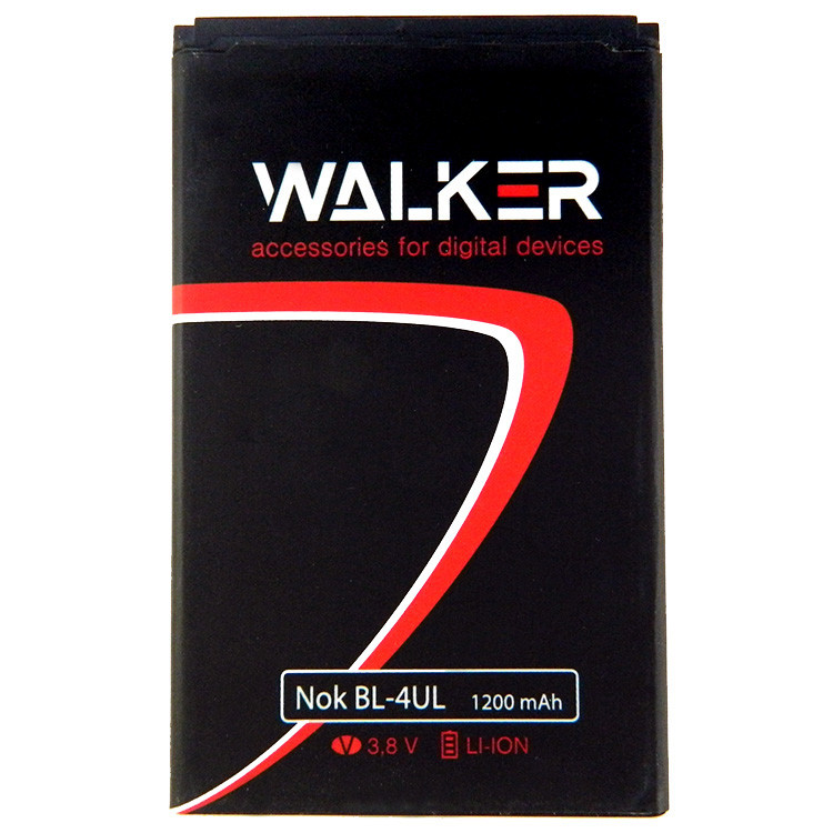 Аккумуляторная батарея Walker для Nokia BL-4UL 1200mAh