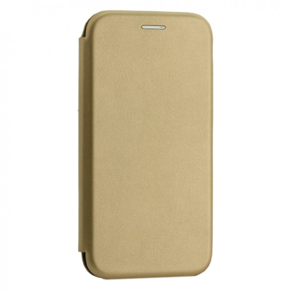 Чехол-книжка Samsung Galaxy M52 Fashion Case кожаная боковая золотая
