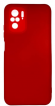Накладка для Xiaomi Redmi Note 10 4G Silicone cover красная