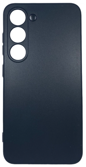 Чехол-накладка для Samsung Galaxy S23 силикон матовый чёрный