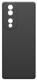 Накладка для Huawei Honor 70 5G Silicone cover без логотипа чёрная