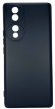 Накладка для Huawei Honor 70 5G Silicone cover без логотипа чёрная