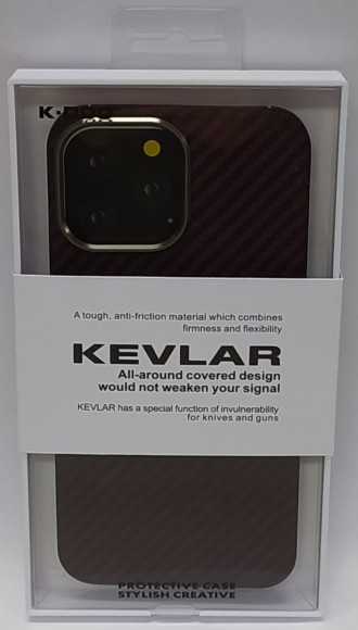 Накладка для iPhone 14 Pro K-Doo Kevlar пластик красная