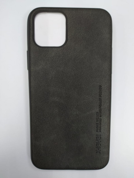 Накладка для iPhone 11 Pro X-Level под кожу тёмно-серый