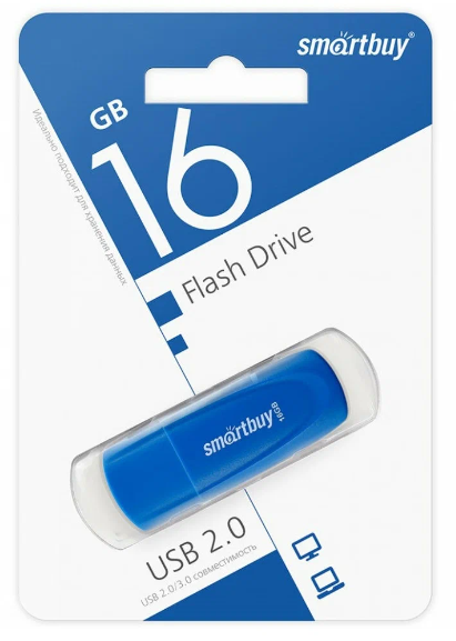 USB флеш накопитель Smartbuy 16GB Scout (SB016GB2SCB) синий