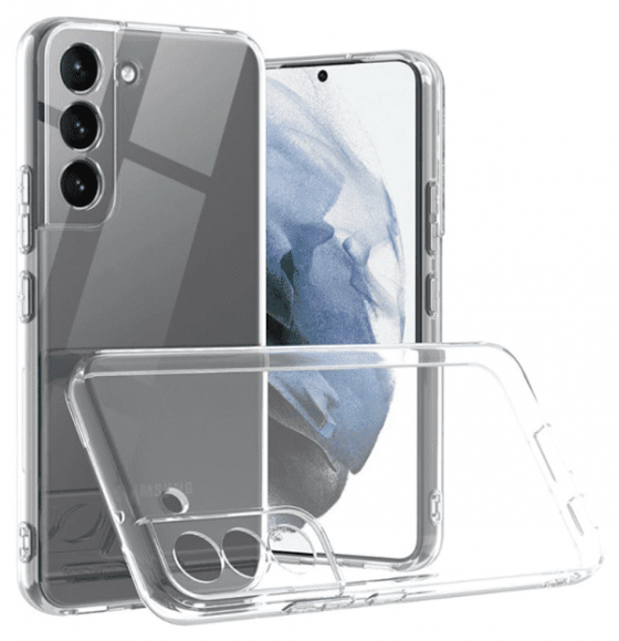 Чехол силиконовый для Samsung Galaxy S22 Plus 2.0мм прозрачный