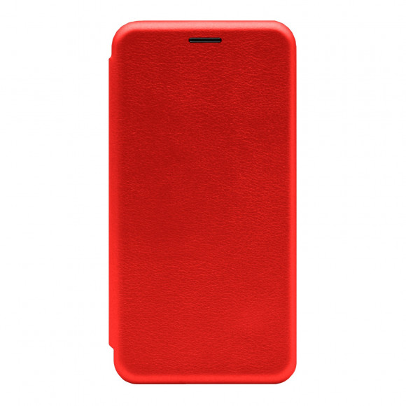 Чехол-книжка Fashion Case iPhone XS Max кожаная боковая красная