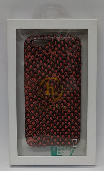 Накладка для iPhone 6/6s Hoco (Platinum series snakeskin) красная