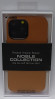 Накладка для iPhone 13 Pro Max K-Doo Noble кожаная светло-коричневая
