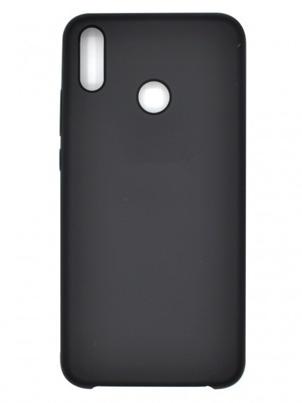 Накладка для Huawei Honor 8X Silicone cover без логотипа черная