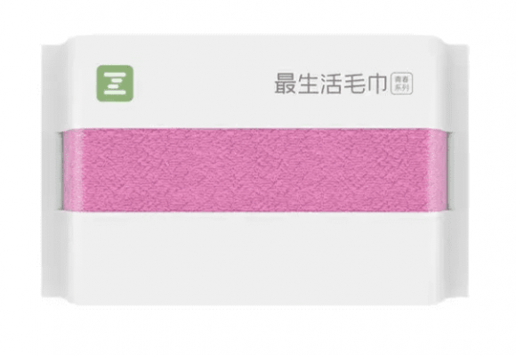 Полотенце банное Xiaomi ZSH National 34*72см (A1180) розовое