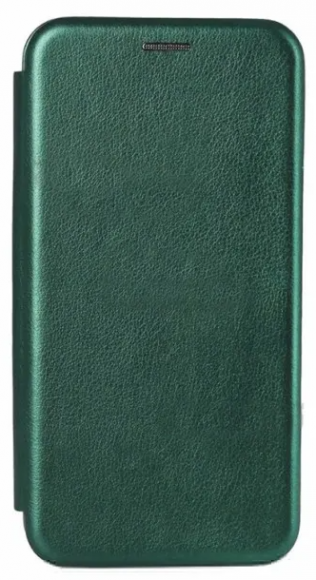 Чехол-книжка Xiaomi redmi 10C Fashion Case кожаная боковая зелёная