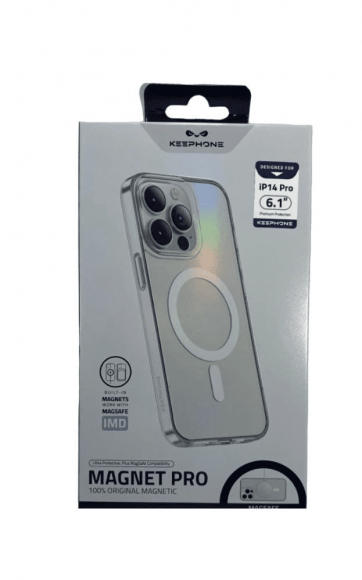 Накладка для iPhone 14 Pro Keephone Magsafe прозрачный