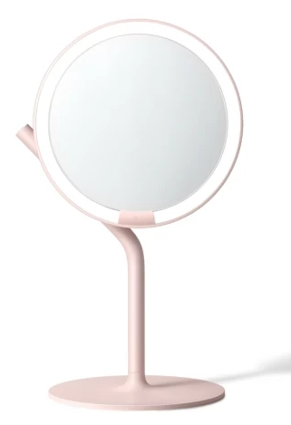 Зеркало косметическое Xiaomi AMIRO Mini 2 Desk Makeup Mirror Pink AML117 розовое