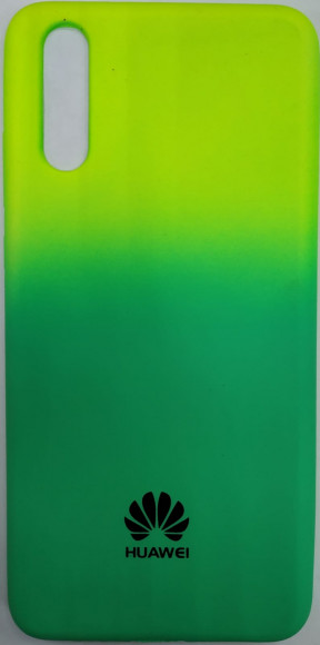Накладка для Huawei P20  силикон разноцветный