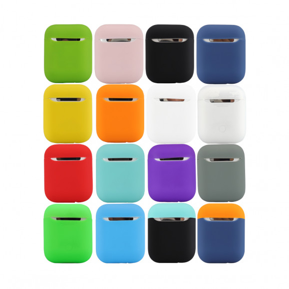 Силиконовый чехол для AirPods Hang Case разноцветный