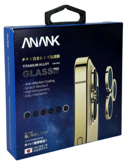 Защитное стекло Anank для задней камеры iPhone 14 Pro/14 Pro Max