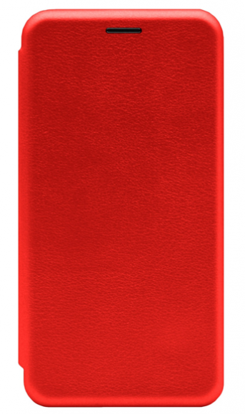 Чехол-книжка Xiaomi redmi 12C Fashion Case кожаная боковая красная