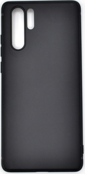 Чехол-накладка для Huawei P30 Pro силикон матовый чёрный