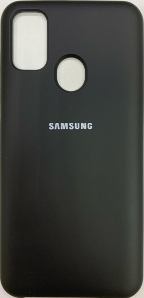 Накладка для Samsung Galaxy M31 Silicone cover черная