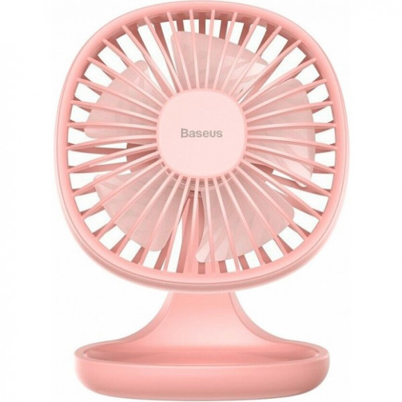 Настольный вентилятор Baseus Pudding-Shaped Fan (CXBD-04) розовый