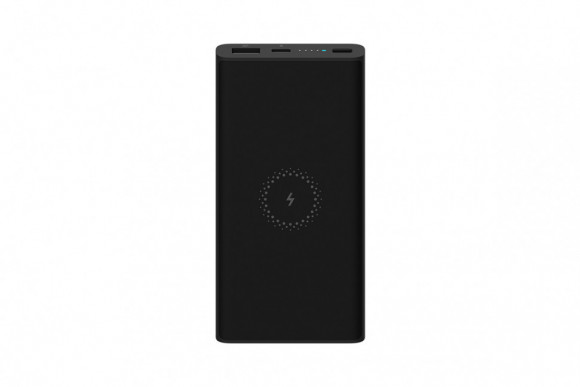 Powerbank с функцией беспроводной зарядки Xiaomi 10000 мАч 1USB+Type-C (VXN4252CN) черный