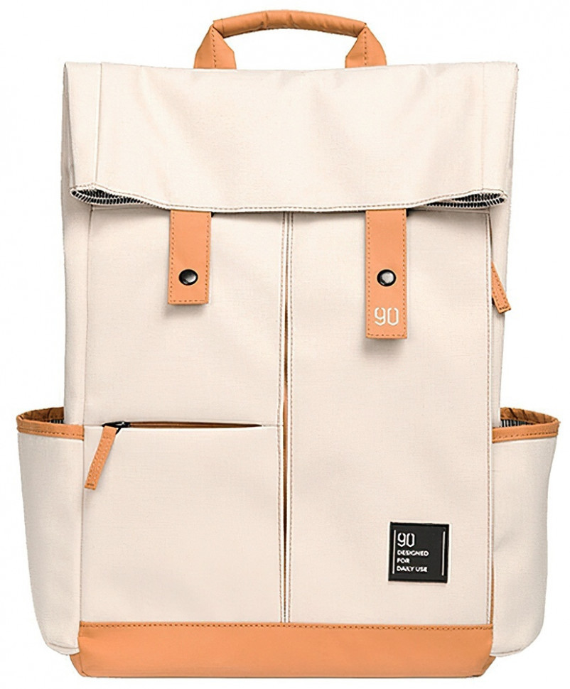 Рюкзак Xiaomi 90 Points Vibrant College Casual Backpack бежевый