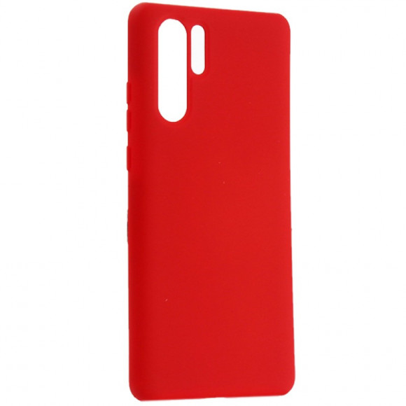 Накладка для Huawei P30 Pro Silicone cover красная
