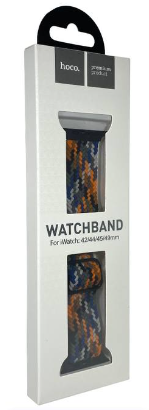Сменный браслет тканевый Hoco WA05 для Apple Watch 42-44-45-49мм с узорами вид2