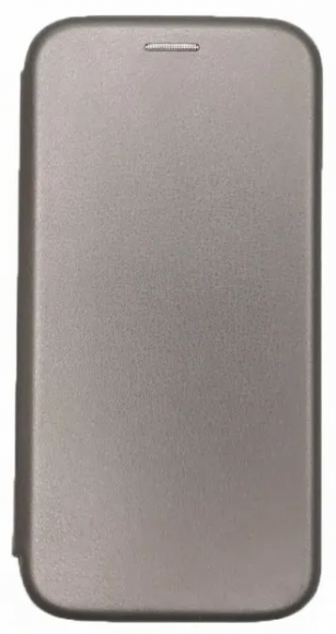 Чехол-книжка Xiaomi redmi Note 9 Pro Fashion Case кожаная боковая серая