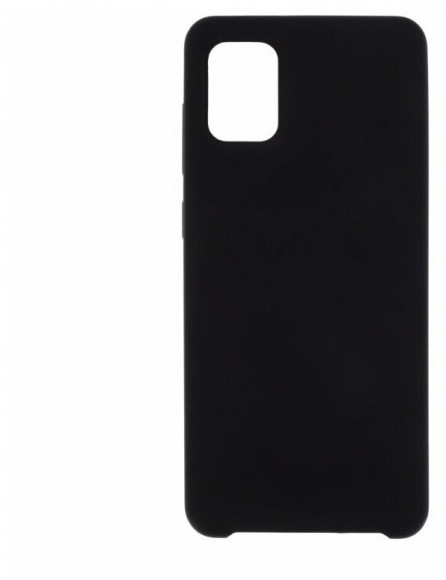 Накладка для Samsung Galaxy A31 Silicone cover черная