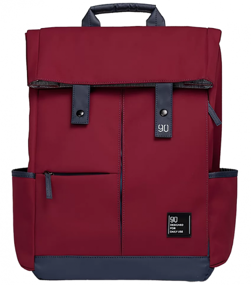 Рюкзак Xiaomi 90 Points Vibrant College Casual Backpack красный