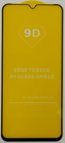 Защитное стекло для Samsung Galaxy A22S 9D черное