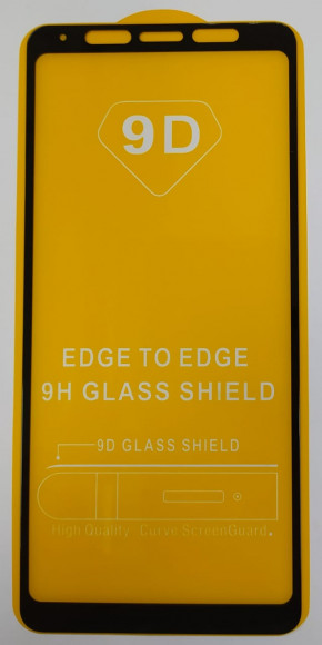 Защитное стекло для Samsung Galaxy A9 (2018) 9D черное