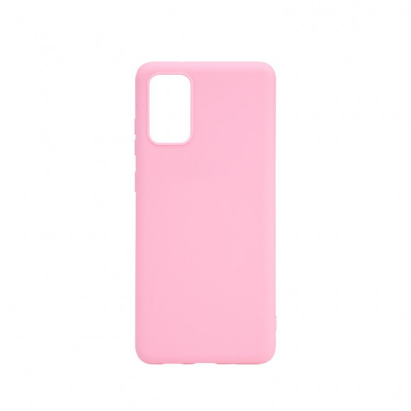 Накладка для Samsung Galaxy A52 Silicone cover розовая